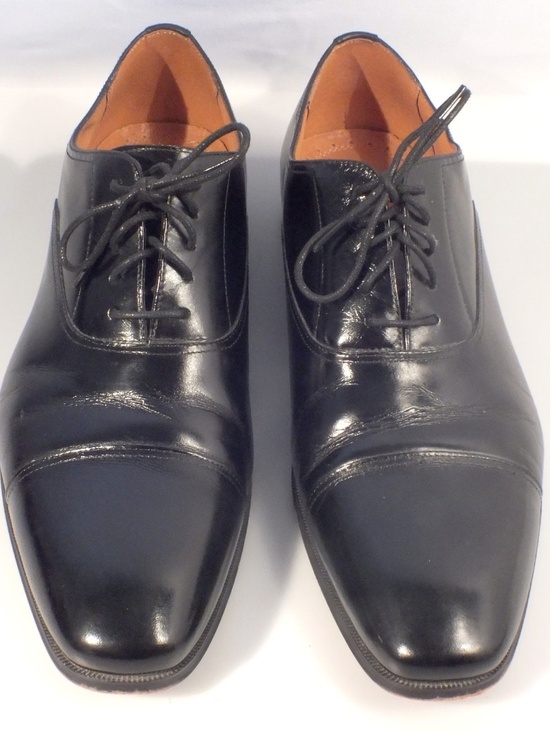 Florsheim Corbetta Black Cap Toe Oxford Leather Shoes 12D main image 15